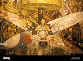 El hombre en la encrucijada mural de Diego Rivera, El Palacio se Bellas ...