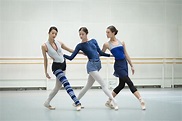 Fumi Kaneko, Hannah Grennell and Mica Bradbury in rehearsal for New ...