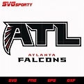 Atlanta Falcons ATL Logo svg, nfl svg, eps, dxf, png, digital file ...