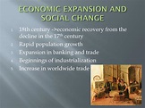 PPT - ECONOMIC EXPANSION AND SOCIAL CHANGE PowerPoint Presentation ...
