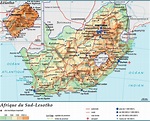 Carte Afrique du Sud - Voyages - Cartes