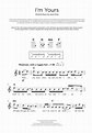 I'm Yours Sheet Music | Jason Mraz | Ukulele