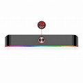 CAIXA DE SOM SOUNDBAR GAMER REDRAGON ADIEMUS 6W P2/USB RGB GS560 PRETO