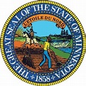 Das Siegel von Minnesota - Seal of Minnesota