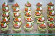 21st Birthday party - canapes By Word of Mouth | Party canapes ...