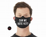 Political Face Mask Black Face Mask Anti Trump Facemask | Etsy