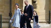 Charlotte y George, los hijos del príncipe Guillermo y Kate Middleton ...