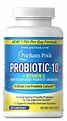 Puritans Pride Rapid Release Probiotic 10 Capsules 120 Count - Walmart ...