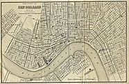 Map Of New Orleans Areas - Maping Resources