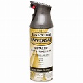 Rust-Oleum Universal Black Stainless Steel Metallic Spray Paint 11 oz ...