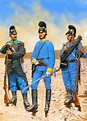 Bavarian Jäger Battalion during the Franco-Prussian War | Bavarian army ...