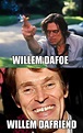 Willem Dafoe Meme Template