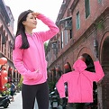 【日本熱銷】COLORFULl抗UV吸排涼感連帽外套 防曬外套 防曬手袖(粉色) - PChome 24h購物