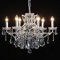 6 Branch Antique French Style Chandelier | Online Lighting Available