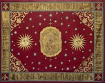 The flag of Vakhtang VI (1675-1737), the King of Kartli (one of the ...
