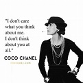 Coco Channel Quotes - Inspiration
