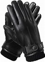 Leather Gloves for Men, Touchscreen with 3M Thinsulate Warm Winter ...