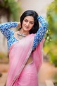 Vimala Raman in Khadi Jamdani saree photos - South Indian Actress