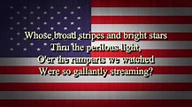 USA National Anthem Lyrics HD Chords - Chordify