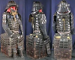 Karuta tatami dou gusoku. | Japanese tatami (folding) armor. | Samurai ...