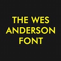 The Wes Anderson Font - Wes Anderson Font - T-Shirt | TeePublic