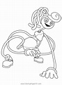 Mommy Long Legs Poppy Playtime Coloring Page for Kids - Free Poppy ...