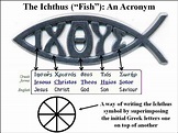 The Ichthus ("Fish") is an Acronym | Christian fish, Bible teachings ...
