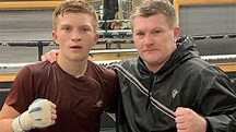 Ricky Hatton's son Campbell Hatton turns pro with Matchroom Boxing ...
