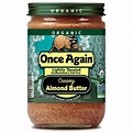 Once Again Organic Almond Butter 16 oz - Creamy Lightly Toasted (6 Pack)