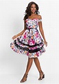 Kleid mit Blumenmuster pink/weiß - BODYFLIRT boutique jetzt im Online ...