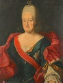 Maria Anna Sophie of Saxony, Kurfürstin of Bavaria, wearing the Russian Order of St. Catherine ...