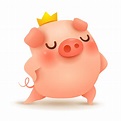 El rey cerdo - Descargar Vectores Gratis, Illustrator Graficos ...