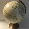 Globemaster 12 Inch Globe 2000 Millenium White Relief World Map | eBay ...