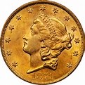 Value of 1874 $20 Liberty Double Eagle | Sell Rare Coins