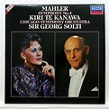 Mahler : symphony no.4 in g major by Kiri Te Kanawa / Georg Solti, LP ...