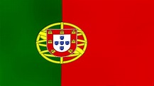 Bandera Ondeando e Himno de Portugal - Flag Waving and Anthem of ...