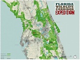 2018 Florida Wildlife Corridor Expedition Map