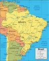 Map of Brazil: offline map and detailed map of Brazil