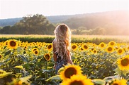 Sunflower Girl Wallpapers - Wallpaper Cave