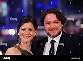 German actors and cast members Ronald Zehrfeld and Christina Hecke ...
