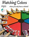 Most Popular Teaching Resources: Practice matching colors with this ...