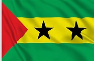 Drapeau Sao Tomé et Príncipe - vente en ligne | Flagsonline.fr