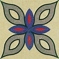 Mosaicos en kit con plantilla y teselas esmaltadas