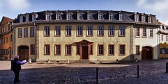 Goethehaus in Weimar, Der Dichter liest aus seinem Werk. Foto & Bild ...