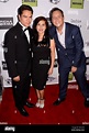 Rob Macie, Adriana Macie and Philip Johnson arrives for "Einstein's God ...