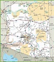 Mapas Detallados de Arizona para Descargar Gratis e Imprimir