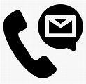 Transparent Contact Icon Png - Contact Us Icon Png Black, Png Download ...