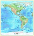 Western Hemisphere Wall Map | Maps.com.com