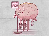 Funny Brain by Pedro Fernandes on Dribbble