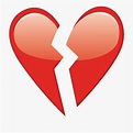 Broken Heart Clipart Emoji and other clipart images on Cliparts pub™